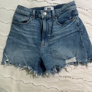 Paige Dani Shorts Women's Blue Denim Shorts